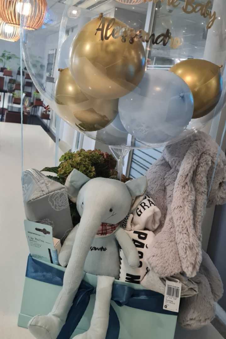 Baby Gift With Balloons